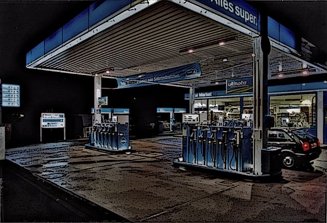 Tankstelle in Ratzeburg