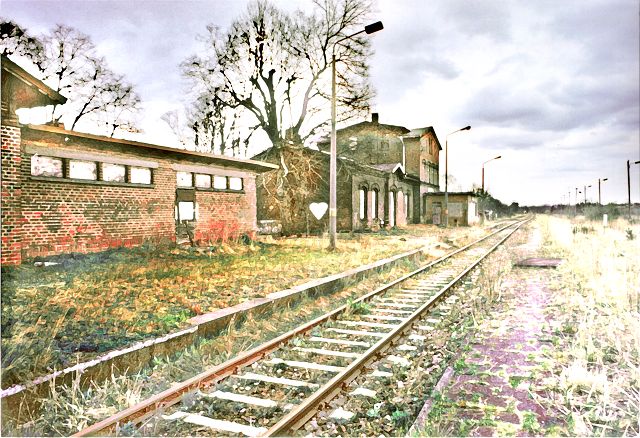 Sternberg in Mecklenburg-Vorpommern - Sternberger Bahnhof