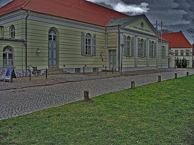 Güstrow in Mecklenburg-Vorpommern - Ernst-Barlach-Theater