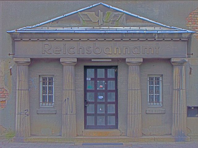 Güstrow in Mecklenburg-Vorpommern - Reichsbahnamt