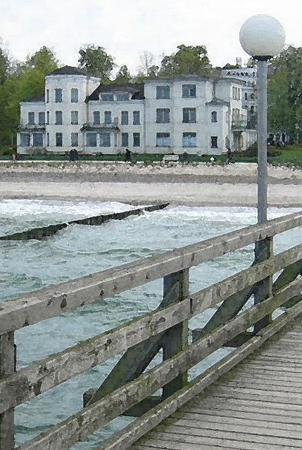 Ostseebad Heiligendamm in Mecklenburg-Vorpommern - Kaiserbad - G8 Gipfel