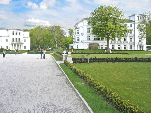 Ostseebad Heiligendamm in Mecklenburg-Vorpommern - Kaiserbad - G8 Gipfel