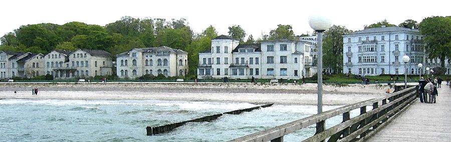 Ostseebad Heiligendamm in Mecklenburg-Vorpommern - Kaiserbad - G8 Gipfel