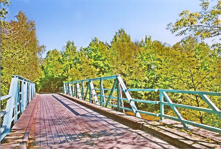 Brücke bei Mistorf - Landschaften in Mecklenburg Vorpommern