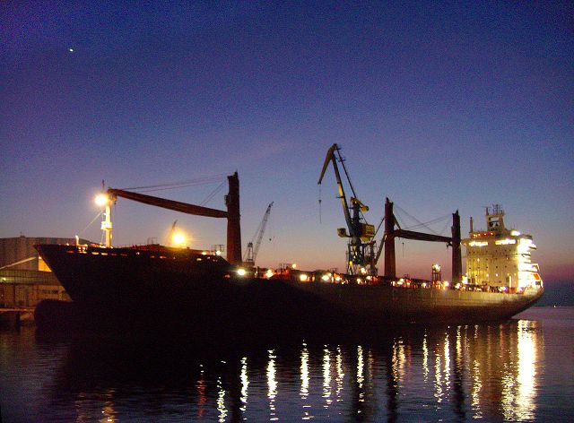 Hafen Wismar - Wismar in Mecklenburg-Vorpommern - CFS - Aker Werft