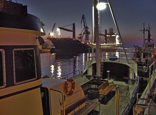 Hafen Wismar - Wismar in Mecklenburg-Vorpommern - Aker Werft