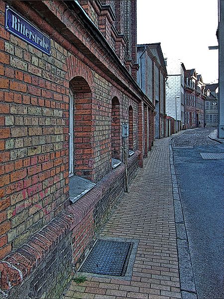 Schwerin, Mecklenburg-Vorpommern - Ritterstraße