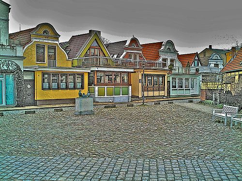 Warnemünde bei Rostock an der Ostsee - Mecklenburg-Vorpommern