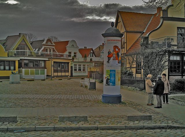 Warnemünde an der Ostsee - Alexandrinenstraße