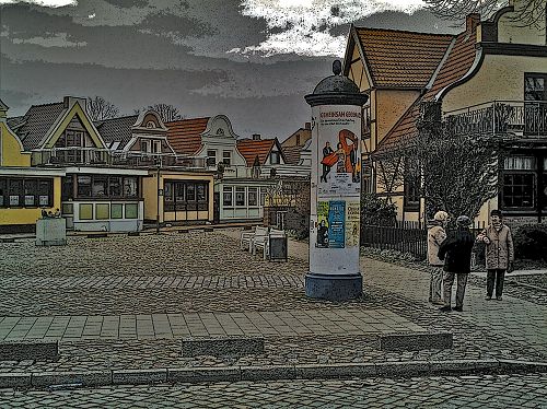 Warnemünde bei Rostock an der Ostsee - Mecklenburg-Vorpommern 