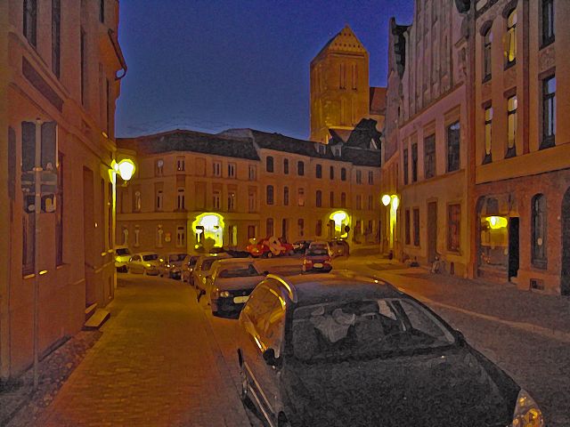 Krönkenhagen und Bohrstraße in Wismar - Wismar in Mecklenburg-Vorpommern