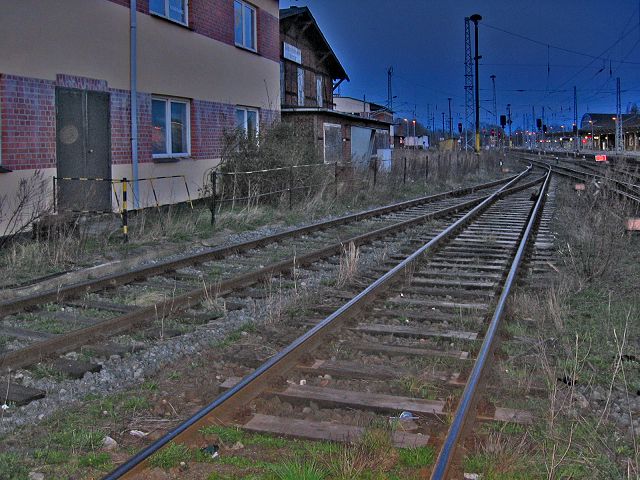 Wismarer Bahnhof in Mecklenburg Vorpommern