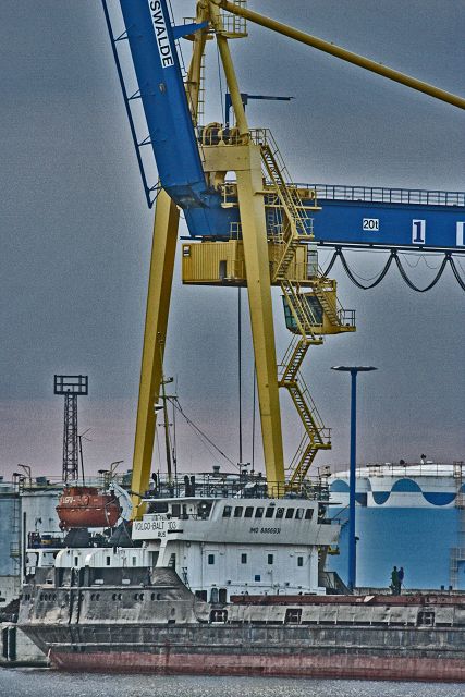 Wismarer Hafen - Wismar in Mecklenburg-Vorpommern - Alter Hafen