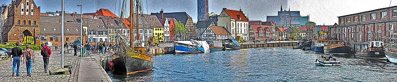 Hafen und Stadt Wismar