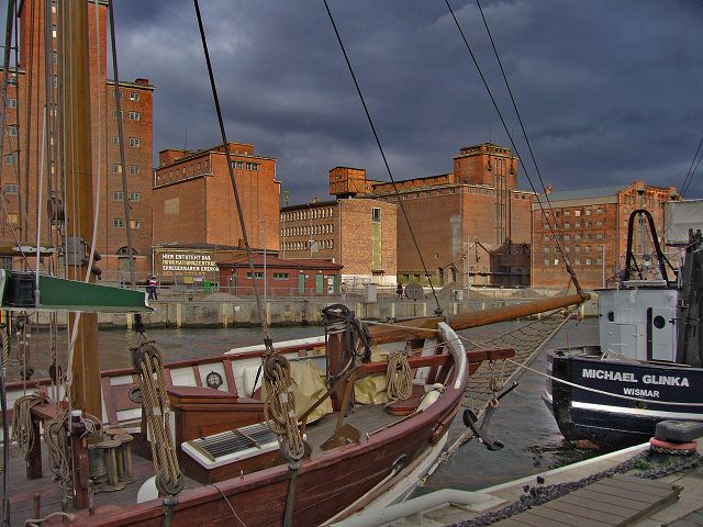 Hafen Wismar - Wismar in Mecklenburg-Vorpommern - Alter Hafen