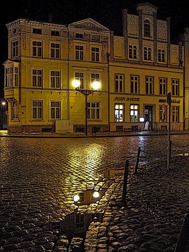 Wismar in Mecklenburg-Vorpommern - Am Marktplatz