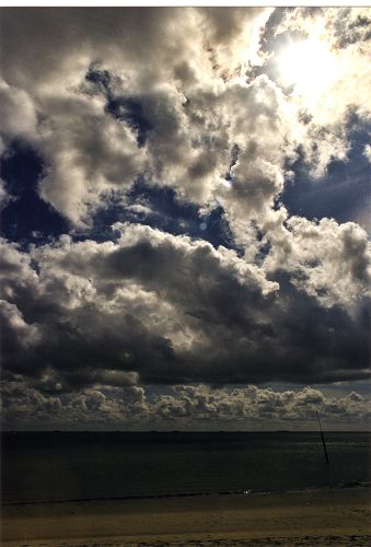 Wyk auf Föhr - Strandpromenade, Sandwall