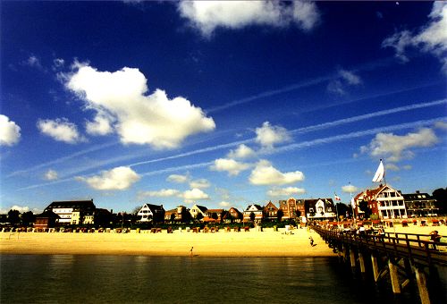 Wyk auf Föhr - Strandpromenade, Sandwall